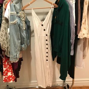 Urban Outfitters white maxi dress